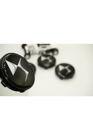 Citroen DS Logo Jant Göbeği Kapak Seti 60mm