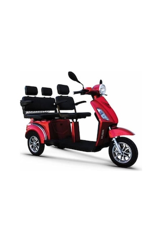Çift Koltuklu 3 Kişilikli 3Tekerlekli Elektrik Motosiklet Brandas