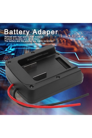 Gajeena Worx Li-ıon Şarj Cihazı İçin Dıy Çıkış Kablosu Dönüştürücü, Dayanıklı Abs Ve Nikel Kaplı Çelik Levha İle Güvenli Kullanim