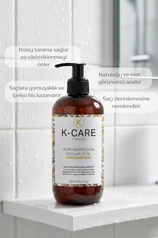K K-care Cosmetics Nem Terapisi Şampuan 250 Ml Kuru - Yıpranmış