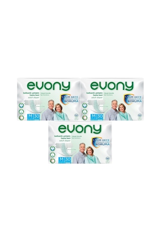 Evony Hasta Bezi Yetişkin Bel Bantlı Tekstil Yüzey M-Orta Boy 90