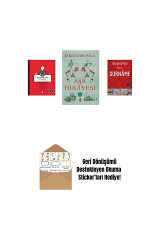 Ansikolopedik Divân Şiiri Sözlüğü Ciltli + Aşk Hikâyesi + Surnâme - Bir Osmanlı Mâcerası + Okuma Sticker'ları