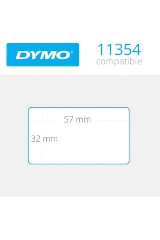 Dymo 11354 S0722540 Labelwriter Çok Amaçlı Etiket 32X57 MM 1000'li