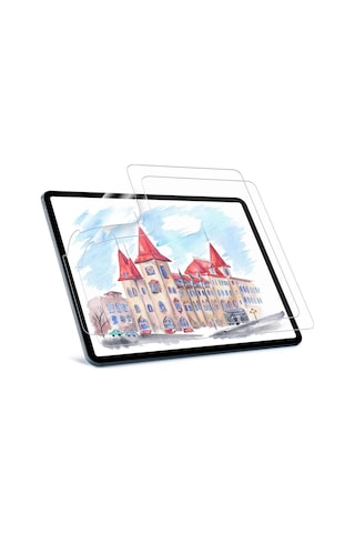 Apple Uyumlu iPad Pro 4. Nesil 2022 M2 11" Inç Paperlike Nano Kırılmaz Ekran Koruyucu Kağıt Hissli