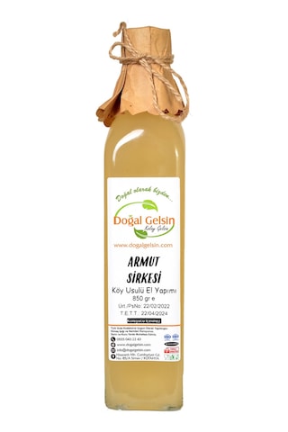 Doğal Gelsin Armut Sirkesi - 500 ml