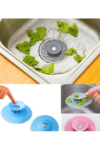 Silikon Lavabo Banyo Küvet Tıkacı Çok Renkli Diğer