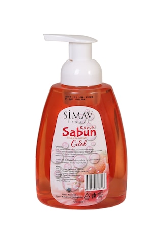 Simav Termal Sulu Köpük ve Sıvı Sabun Seti Çilek + Kestane Özü + Lavanta 4 x 500 ML