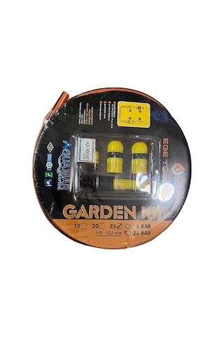 Aquamar Süper Garden Kit Bahçe Hortum Seti 15 Mt (1/2)
