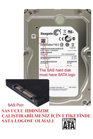 4473 Sff-8482 Sas To Sata Çevirici Dönüştürücü Adaptör Raid Hdd
