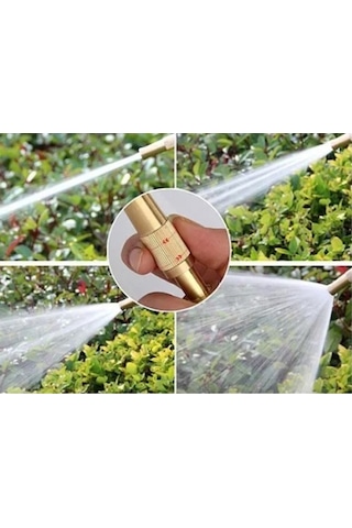 Rekotools-ayarlanabilir Basınçlı Hortum Başlığı Gold Pirinç Model