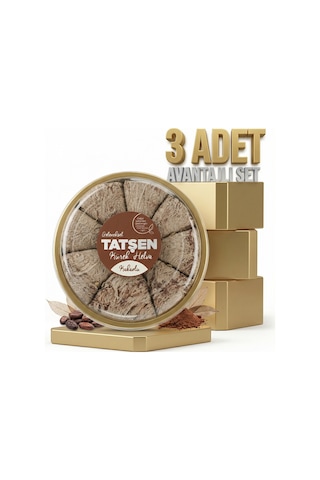 Tatşen Dilim Helva Kakaolu 3x350 Gr