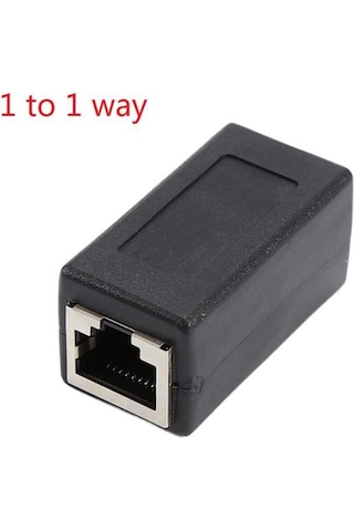Generic1 İla 2 Rj45 Splitter Ağ Ethernet Kablosu Ağ Konektörü