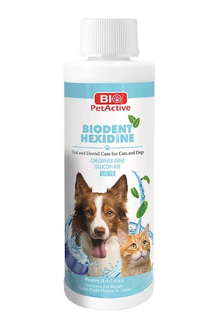 Bio Petactive Biodent Hexidine Köpek Diş Bakımı Ağız Kokusu Giderici 50 ML