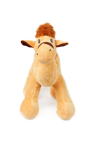Oyuncak Peluş Deve 30 Cm - Uyku Ve Oyun Arkadaşı Peluş Oyuncak Kahverengi