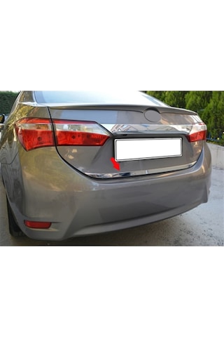 Markadan Toyota Corolla Uyumlu Krom Bagaj Alt Çıta 2013-2018 Paslanmaz Ç Markadan Toyota Corolla Uyumlu Krom Bagaj Alt Çıta 2013-2018 Paslanmaz Ç