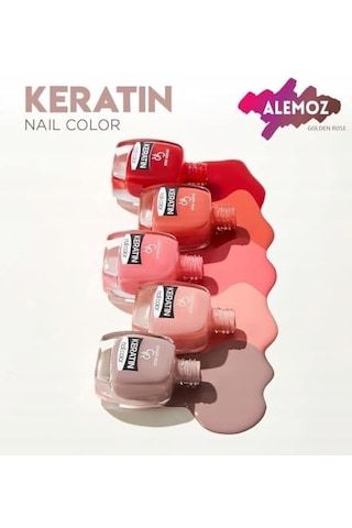 Keratin Nail Color No: 41 - Keratin İçerikli Güçlendirici Parlak Oje