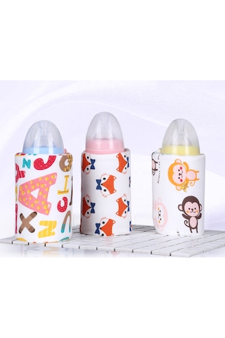 Jeehugo Usb Şarjlı Isıtıcı Biberon Kılıfı - 40 C Sabit Sıcaklık - Portatif Anne Çocuğu Isı Torbası