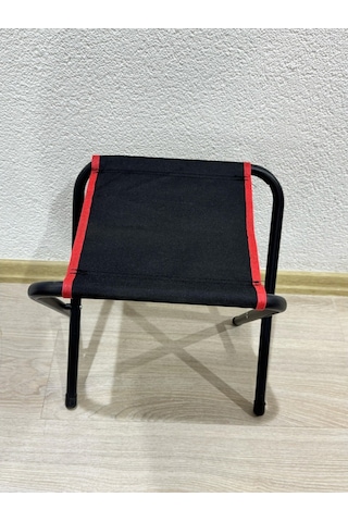 Akıllıelma Katlanır Kamp Taburesi Siyah