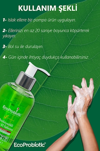 Ecoprobiotic Probiyotikli Sıvı El Sabunu 250 ML