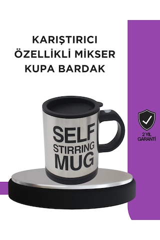 Mey İthalat Toz İçecekler İçin Hızlı Karıştırma Özellikli Termos Kupa