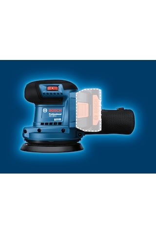 BOSCH GEX 185-LI Akülü Eksantrik Zımpara Makinası 18 Volt (Akü ve Şarj Aleti Hariç)