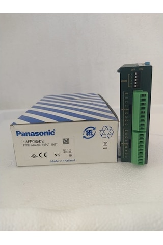 Afp0Rad8 Plc Analog Modül8G,0-5V,±10V±,5V,±100Mv,0-20Ma,14B