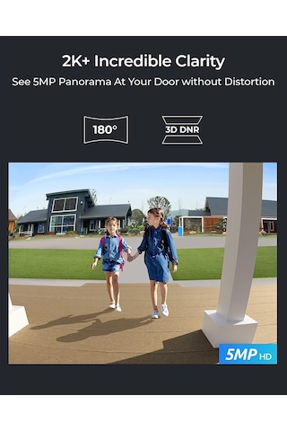 Reolink Video Doorbell Wifi 5mp Kameralı Kablosuz Kapı Zili