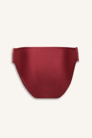 Defacto Regular Fit Saten Bikini Alt-fall İn Love E0399ax25smbr285 Bordo