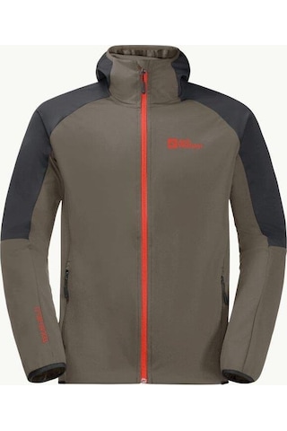 Jack Wolfskin 1306922-5719 Feldberg Hoody M Erkek Softshell Ceket 001