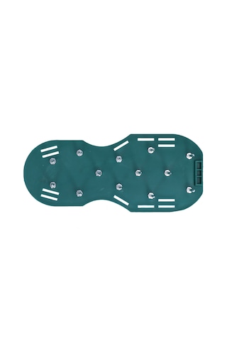 Suofeng Yeşil Polipropilen Çim Aerator Ayakkabıları - Bahçe Çimini Gevşetmek İçin Tırnaklı Spor Ayakkabı