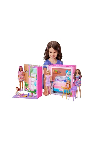Barbie'nin Portatif Evi 2024 Hrj77 Barbie