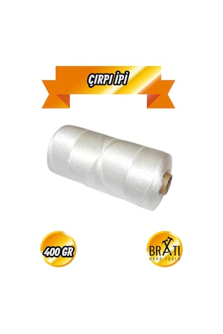 Çırpı İpi Duvarcı Sıvacı İnşaat Naylon Duvar İpi Uçurtma İpi 200 Gr 2 Adet