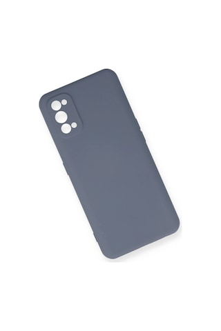 Newface Realme 7 Pro Kılıf Nano İçi Kadife Silikon Semeglbl - 15 - Gri