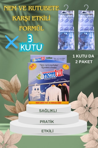 Nem Tutucu Giderici Rutubet Emici Kötü Koku Küf Ve Korozyon Önler