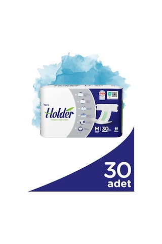 Holder Yetişkin Hasta Bezi Orta Boy Medium 30 Adet M