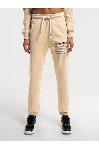 LOFT Regular Fit Kadın Eşofman Altı Lf2034970 Q1.v1 Bej
