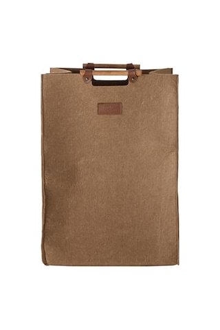 Dodie Keçe Çamaşır Sepeti Koyu Bej 29.5x37.5x52.5 Çok Renkli