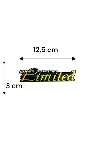 Limited Custom Sarı Küçük Arma
