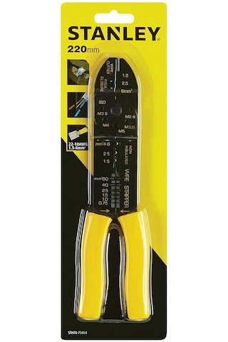 Stanley Stht0-75414 Kablo Sıyırma Kesme Yüssük Sıkma Pensesi 220
