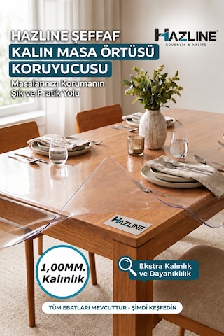 Şeffaf Masa Koruyucu Örtü 1,00 Mm Kalın Pvc Mika Kaymaz Leke Tutmaz Çizilme Önleyici Örtü 90 X 200 Cm Şeffaf Masa Koruyucu Örtü 1,00 Mm Kalın Pvc Mika Kaymaz Leke Tutmaz Çizilme Önleyici Örtü 90 X 200 Cm