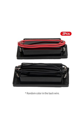 Ruicoo Mx0310d Elektro Gitar Humbucker Pikap Seti, İki Adet Kapalı Çift Bobin, Siyah Renk