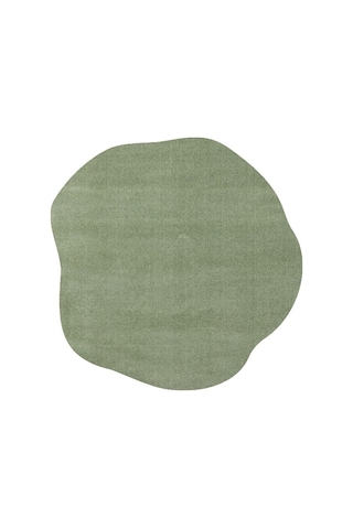 Eko Halı Zen Amorf 04 Green Amorf Kesim Hav Toz Vermez Yumuşak Dokulu Salon Halısı Oturma Odası Halısı Yatak Odası Halısı Koridor Halısı Mutfak Halısı Modern Makine Halısı Yeşil