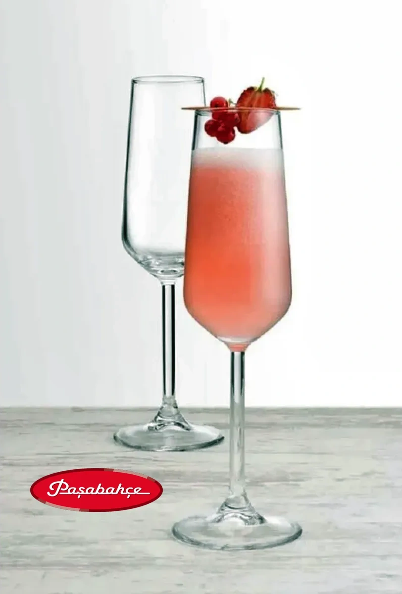 Pasabahce Şampanya Kadehleri 2 Adet 195ml 290836593 Beyaz