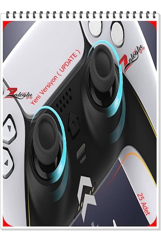 Zaloğlu Grup Ps5 Analog Topuz Playstation 5 joystick Tumbik 1.Sınıf 1.Kalite Yeni Ürün Mükemmel Uyum ( 25 Adet )