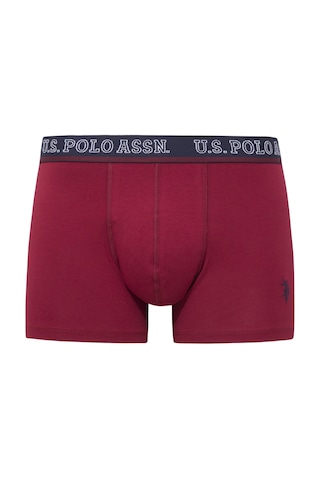 U.s. Polo Assn. Erkek Bordo-lacivert-baskılı 3 Lü Boxer Bordo-lacivert-baskılı