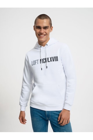 LOFT Regular Fit Erkek Sweatshirt Lf2034936 Q1.v1 Beyaz