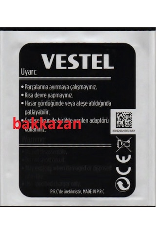 Vestel Uyumlu Venus 5010 Batarya Pil