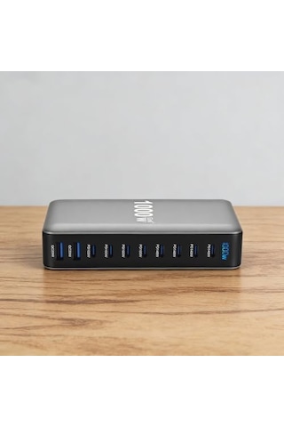 Go Des Gd-b961 Gan Teknolojili 10 Portlu Masaüstü Şarj İstasyonu 1000w Şarj Adaptörü