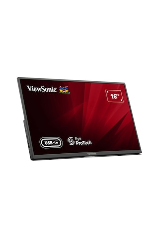 Viewsonic Va1650 16" 60 Hz 7 MS Hdmı+Usb-C Fullhd Ips Taşınabilir Monitör