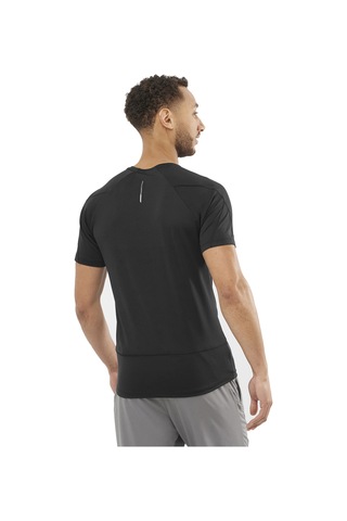 Salomon Cross Run Ss Tee M 27412 SIYAH